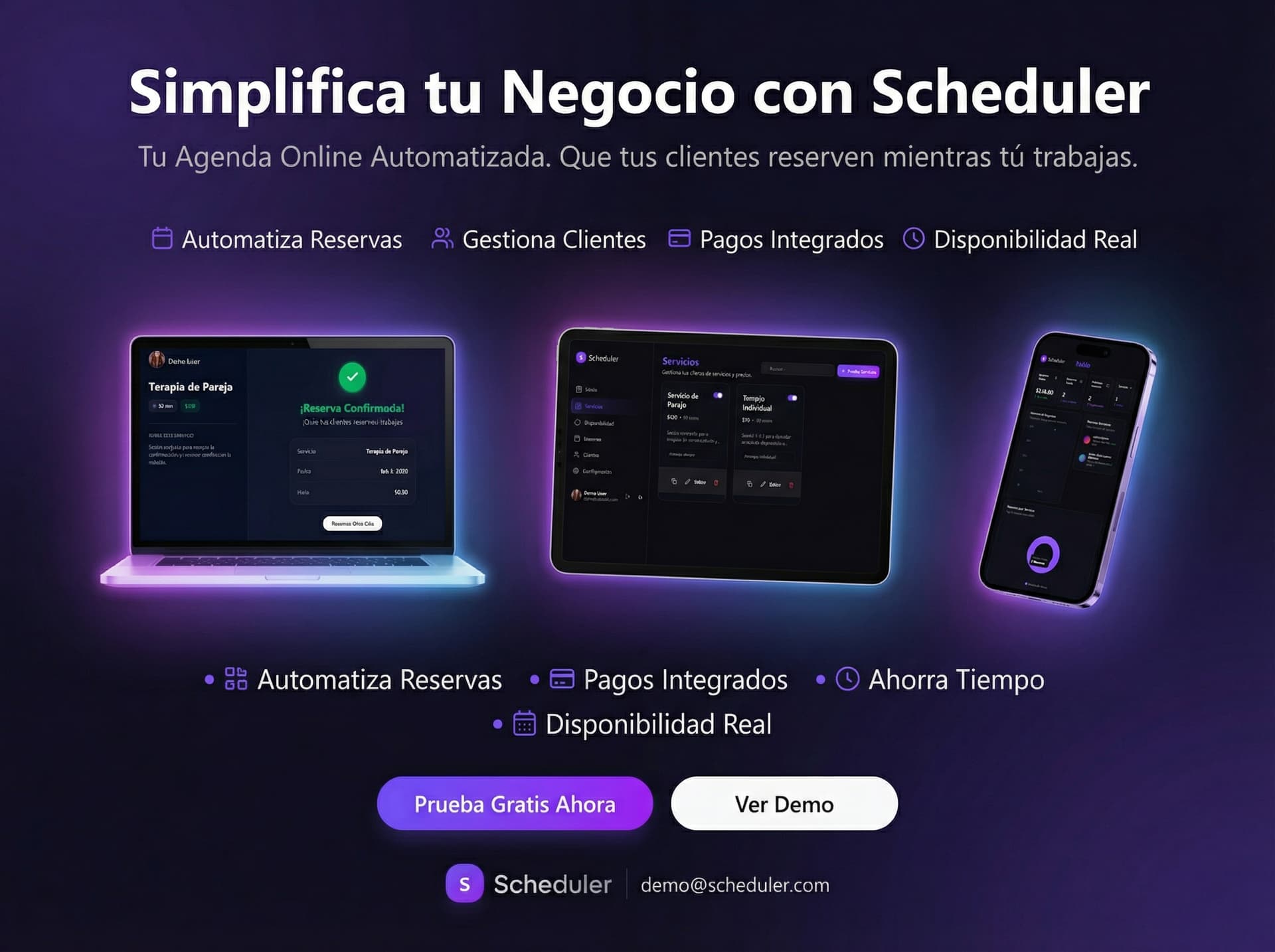 Plataforma de Reservas SaaS 2/19